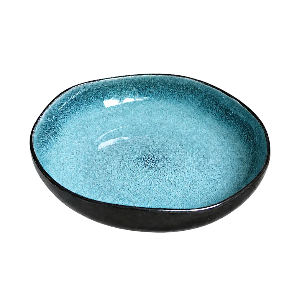 conjunto de jantar  8.2inch  blue 