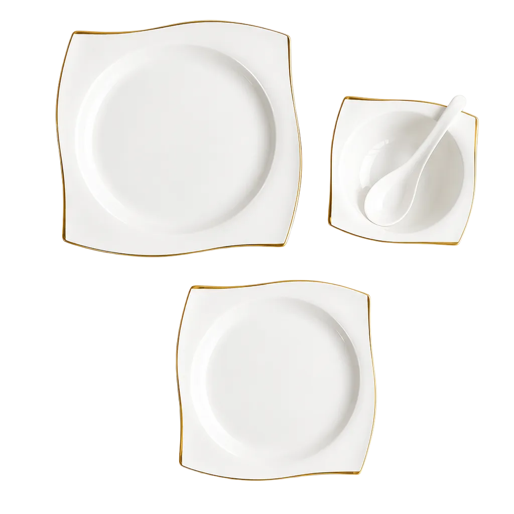 conjunto de pratos