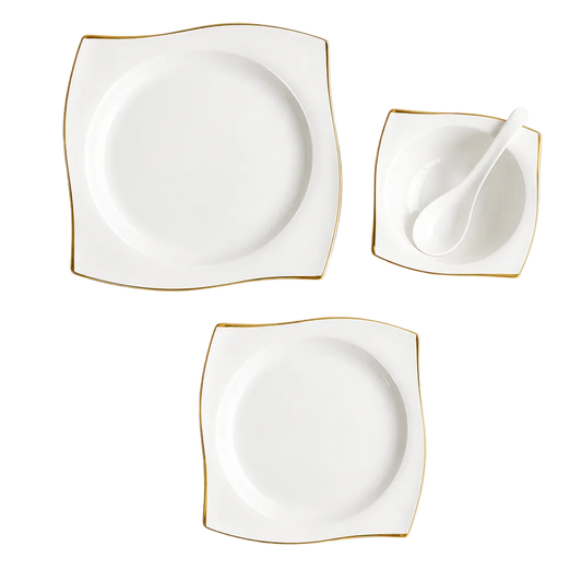 conjunto de pratos