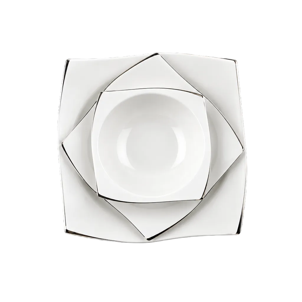 conjunto de pratos