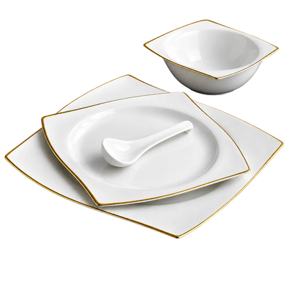 conjunto de pratos