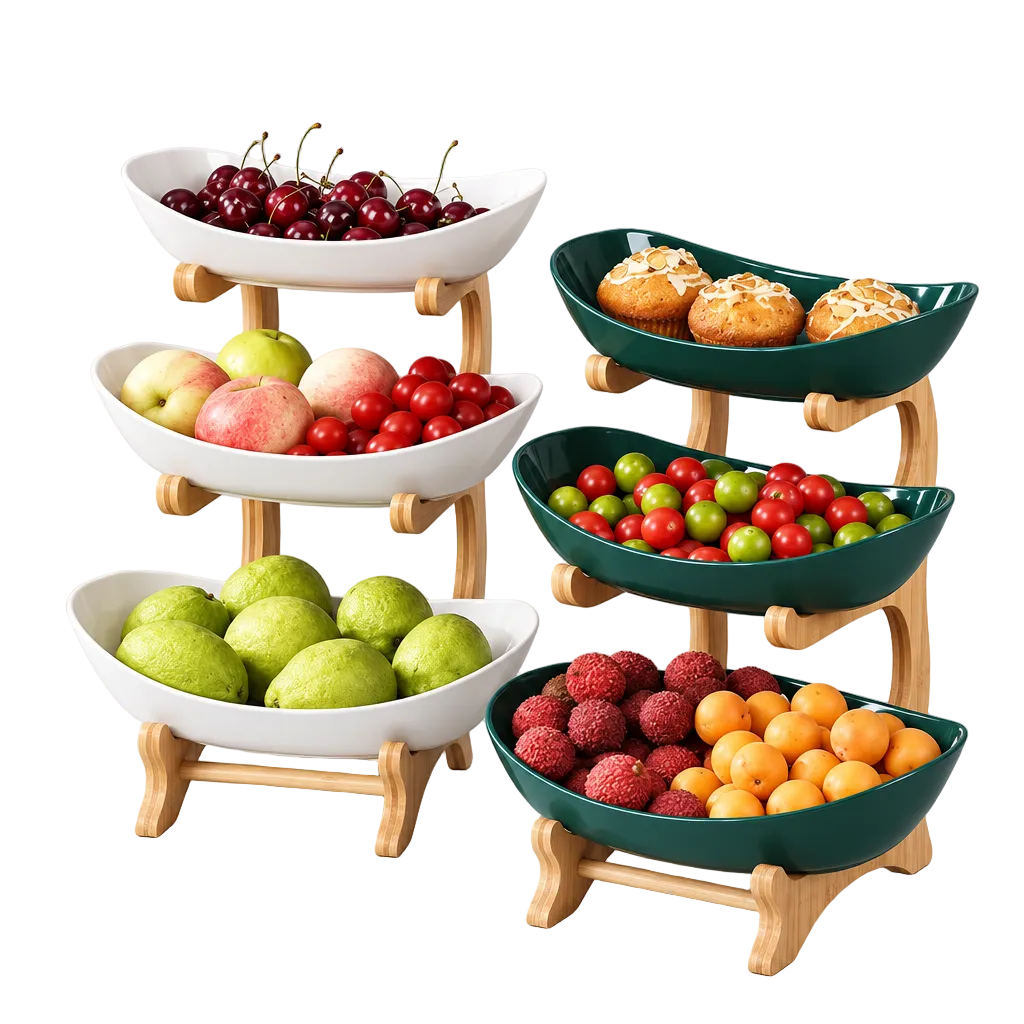 fruteira em camadas