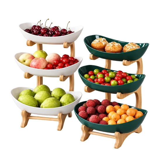 fruteira em camadas