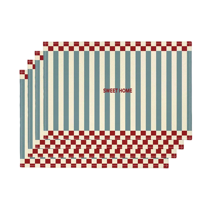 jogo de sousplats 30x45cm-4pc