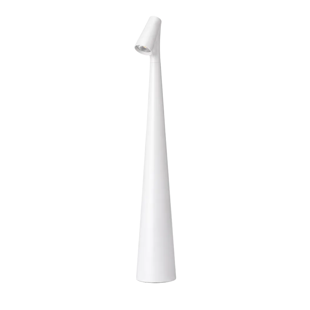 luminária de mesa branco