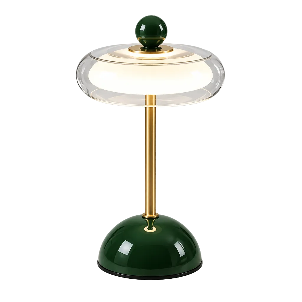 luminária de mesa seção a