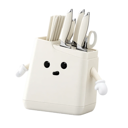 suporte para facas branco tipo b