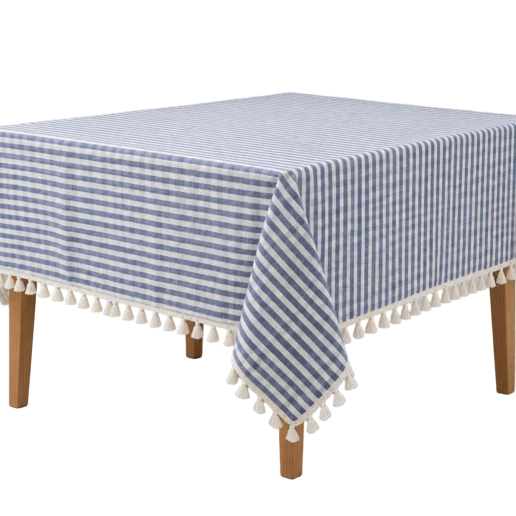 toalha de mesa azul tcs