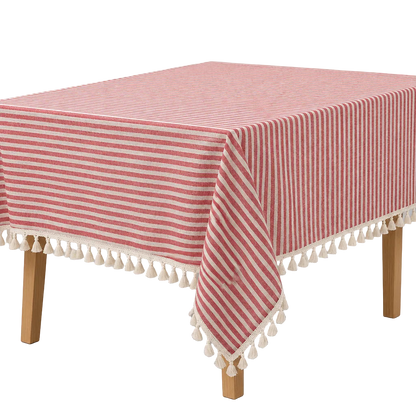 toalha de mesa vermelho tcs