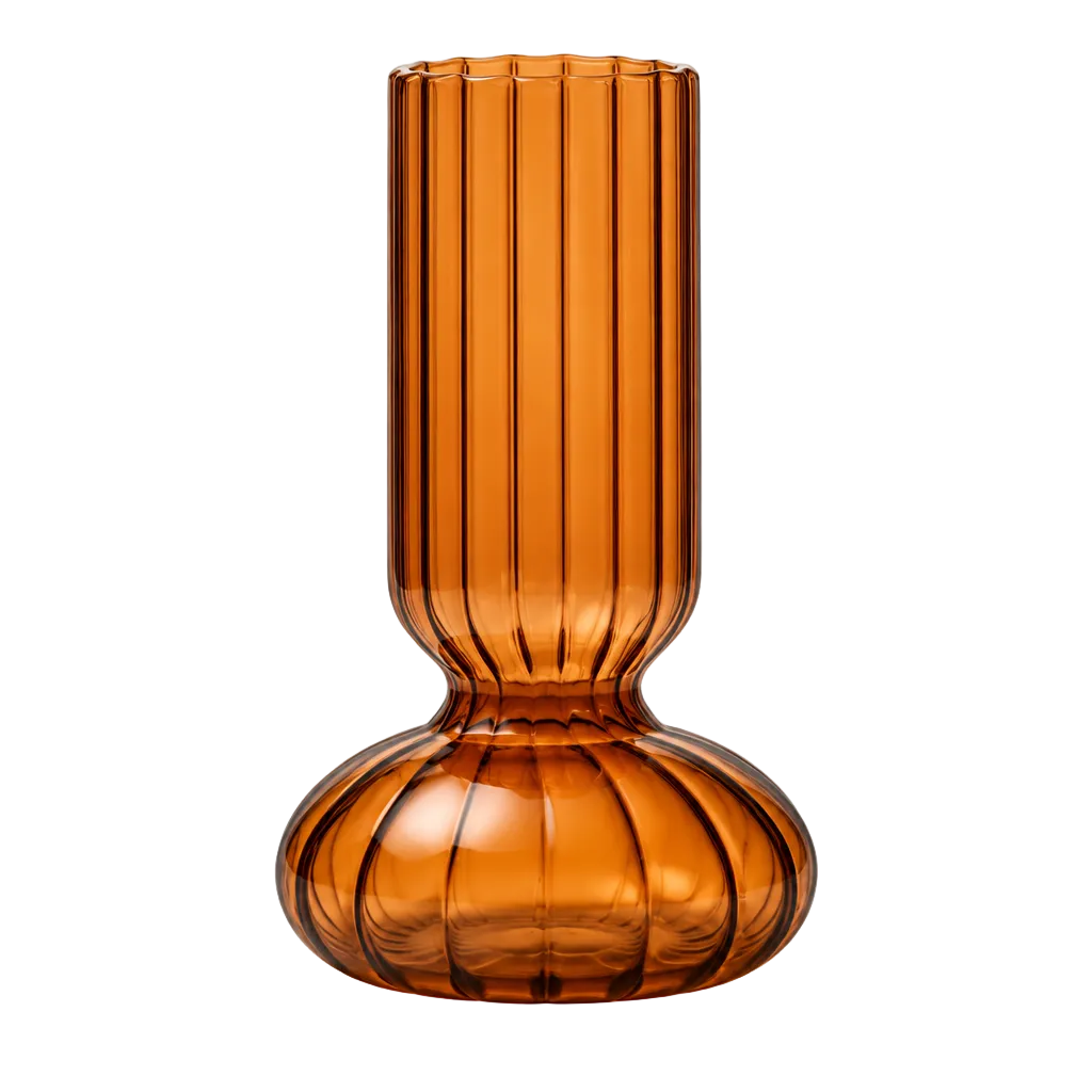 vaso de vidro estilo c