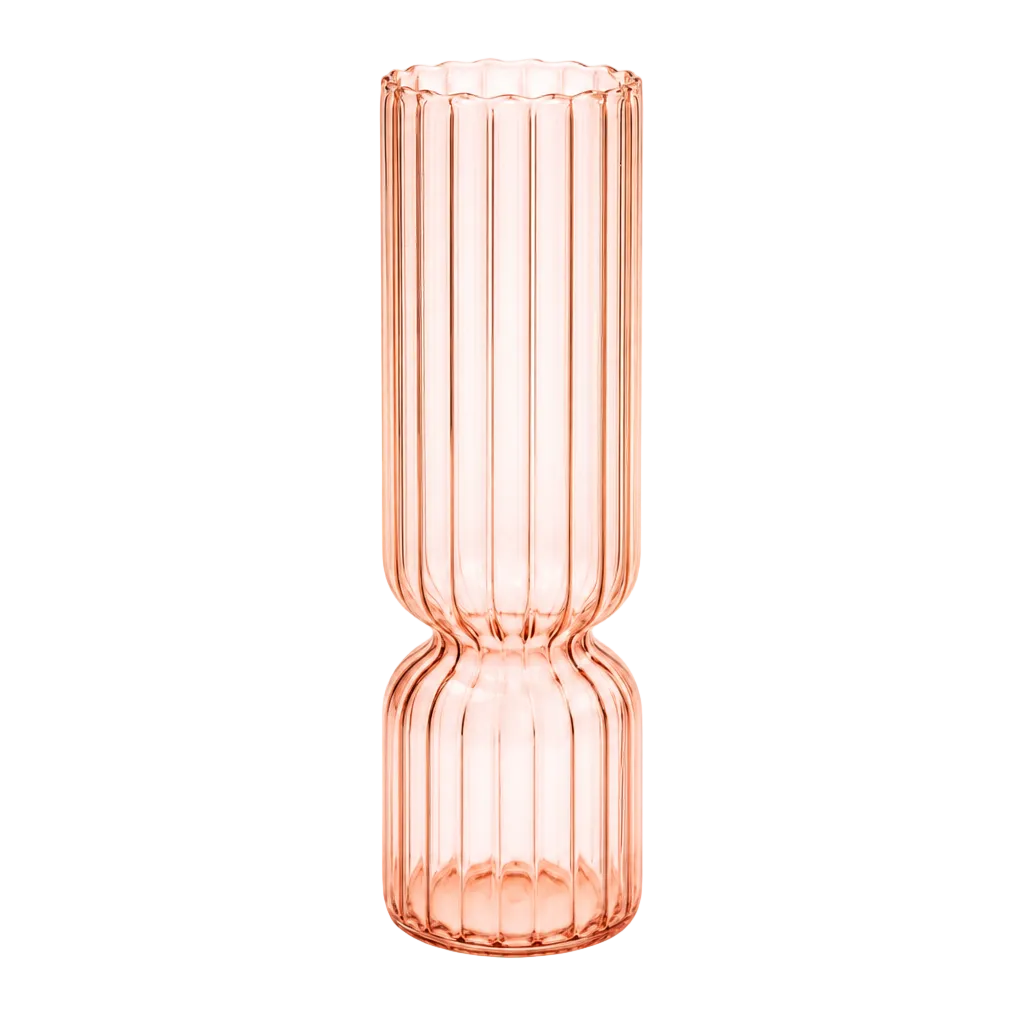vaso de vidro estilo d