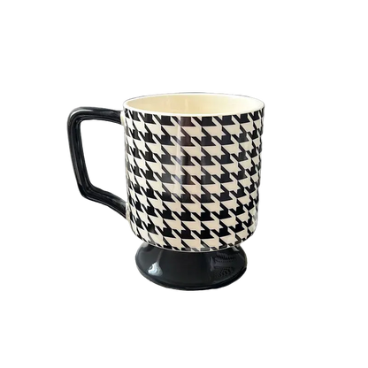 xícaras de café xícara pied-de-poule